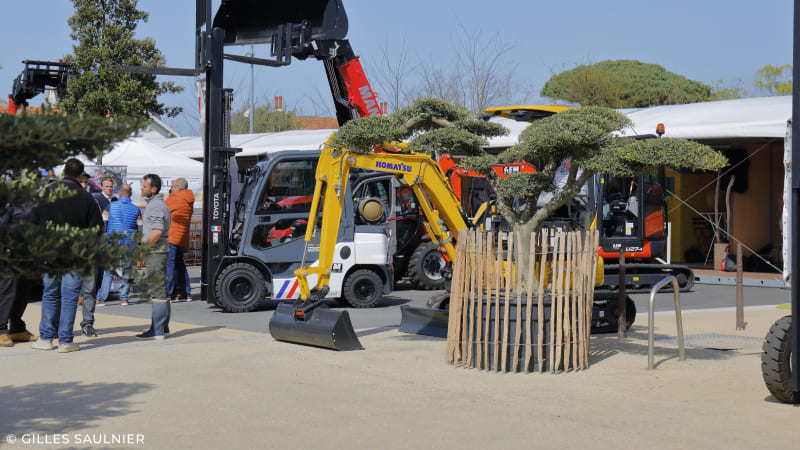 Vue du salon de la conchyliculture La Tremblade 2023